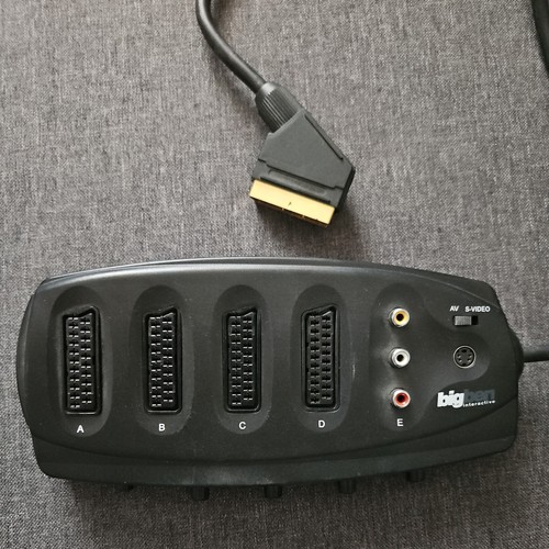Multi scart box - bigben, av
