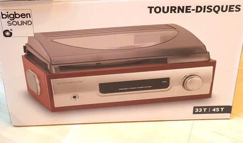 Tourne disque bigben - disque,